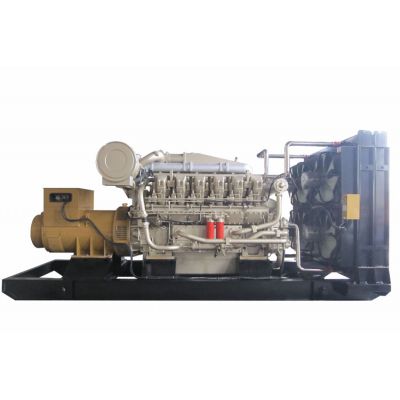 1000kw濟柴柴油發電機組-濟柴12缸柴油機A12V190ZLD柴油發電機組,缸徑/行程：190/215mm,柴油發電機組水冷發動機功率1200KW,柴油發電機組配套馬拉松斯坦福發電機。廠價直銷歡迎選購：13773399855。